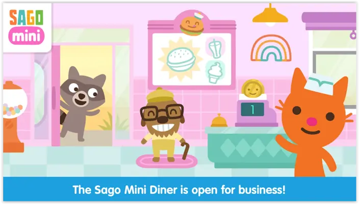 Sago Mini Diner android App screenshot 0