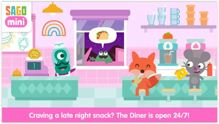 Sago Mini Diner android App screenshot 5